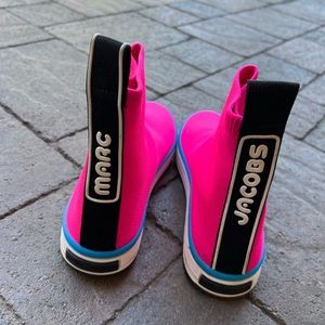 Marc Jacobs pink sneackers.